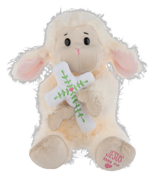 Jesus Loves Me Lamb Plush