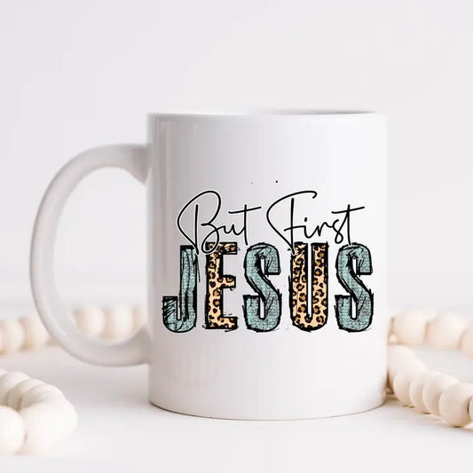 But First Jesus Mug - 15oz