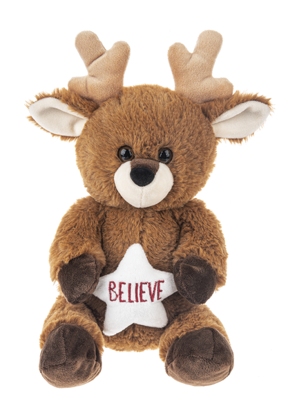 Believe Reindeer Plush