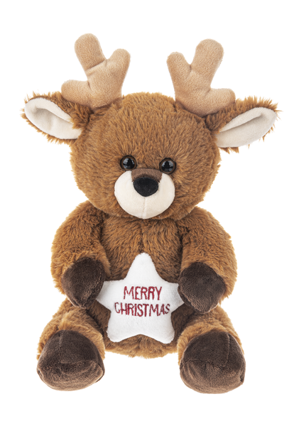 Merry Christmas Reindeer Plush