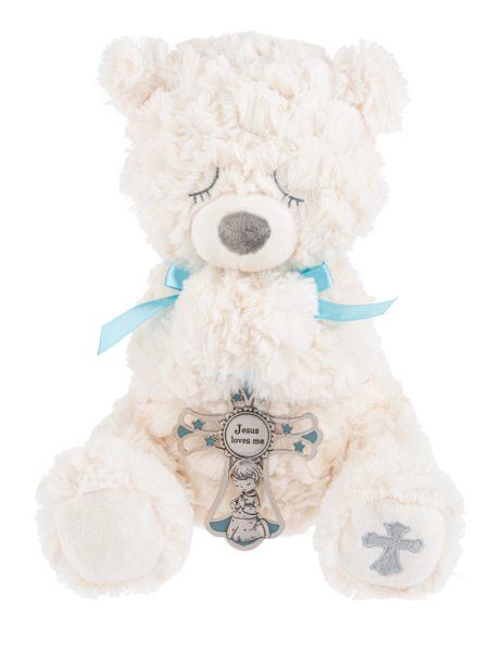 Serenity Bear Blue Plush