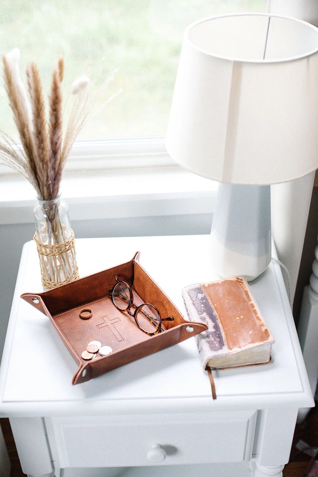 Leather Valet Tray - CROSS