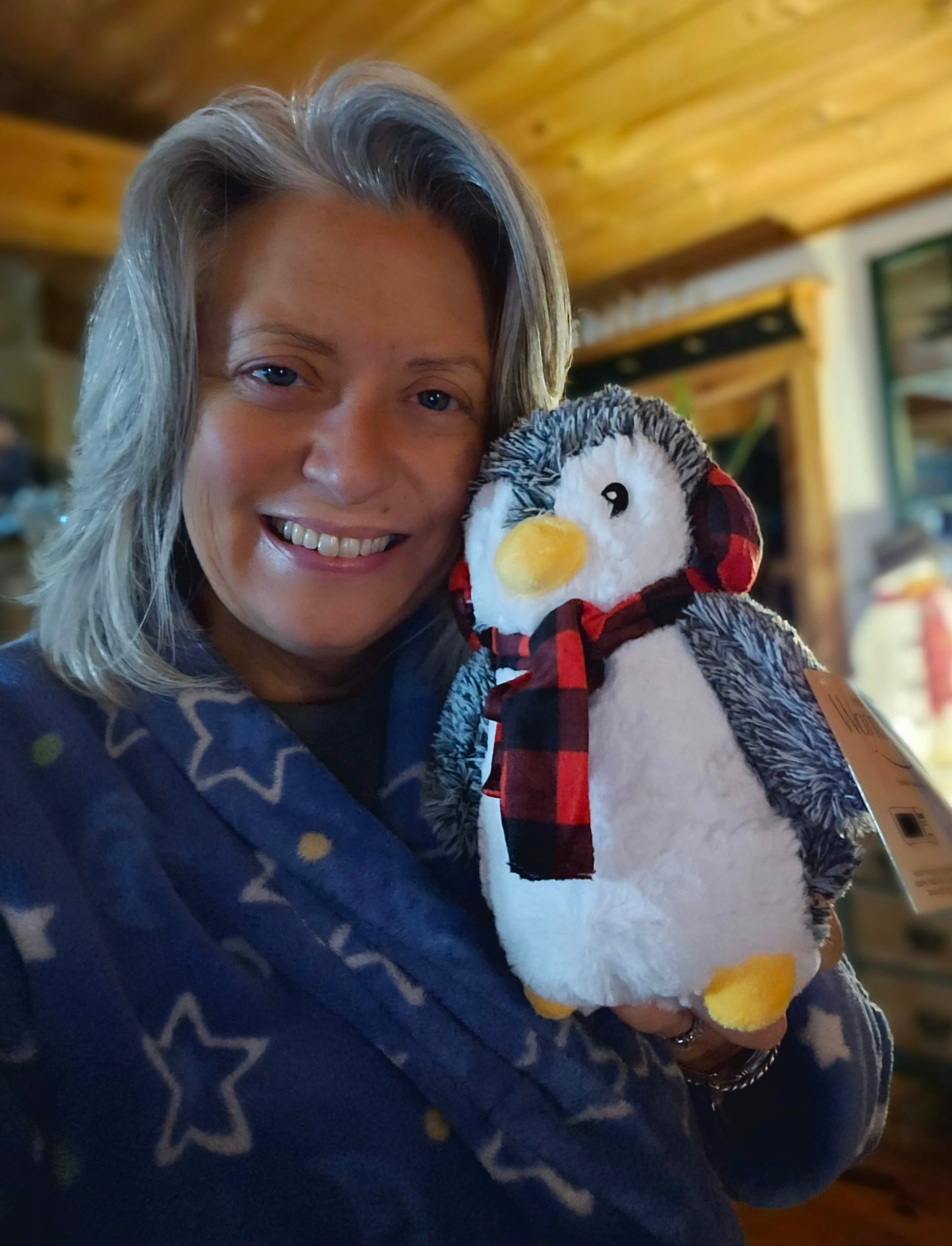 Pennie Penguin Warm Pal Plush