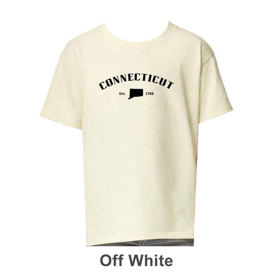 Connecticut Design on Youth T-Shirt