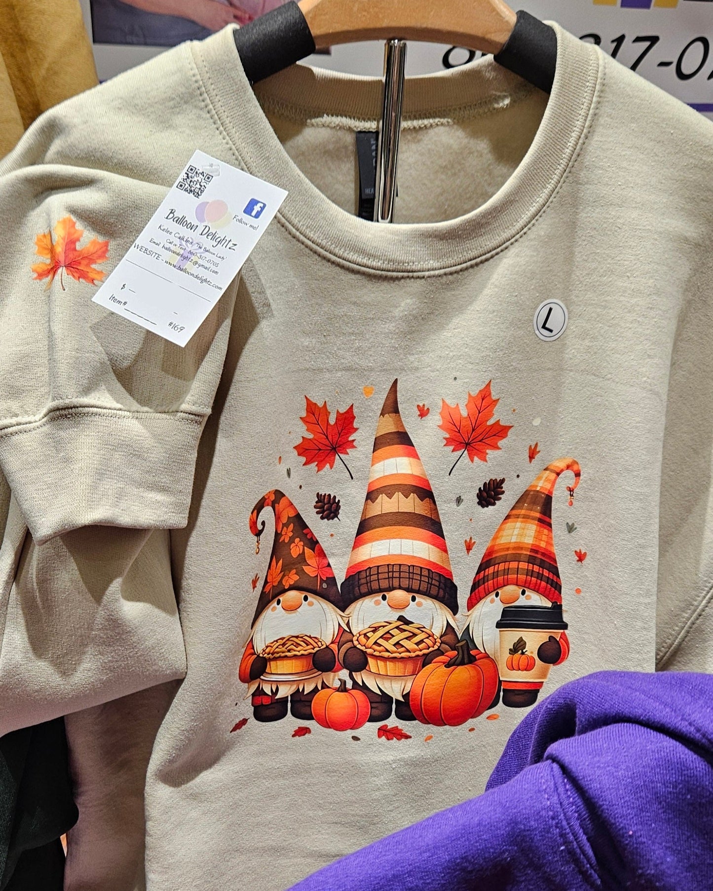 Fall Gnomes Design Custom Apparel