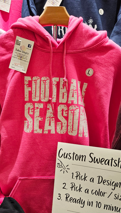 Football Season Design Custom Apparel