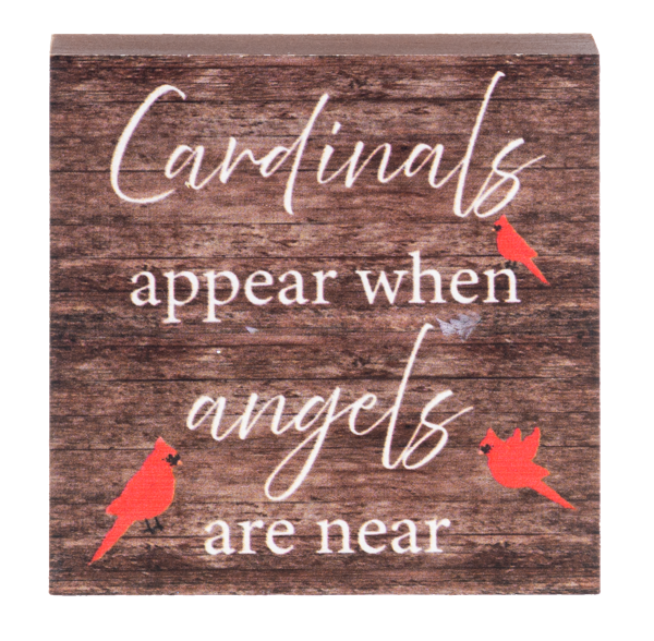 Block Talk Square – Cardinals Appear When Angels Are Near