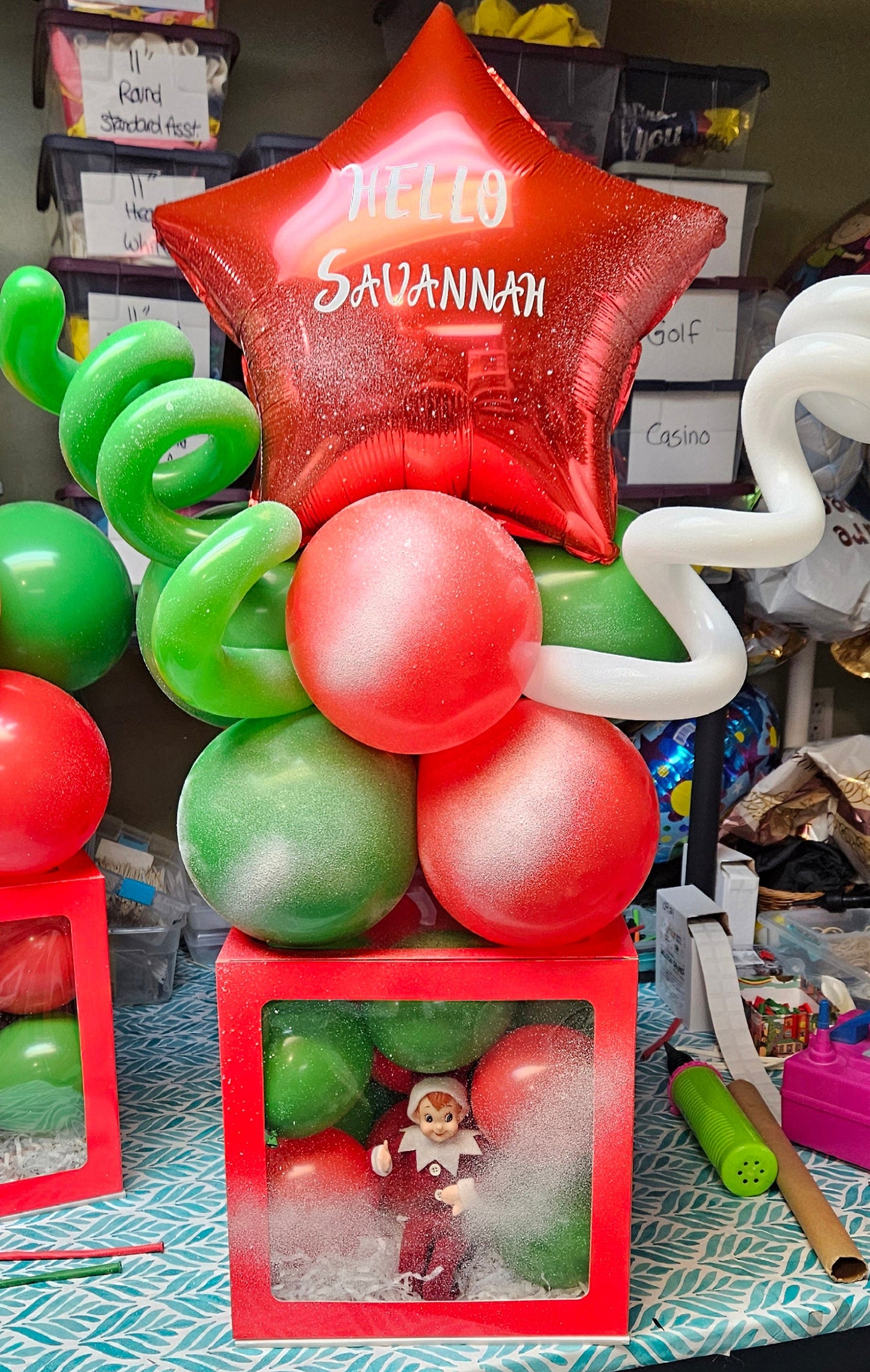 Custom Elf Balloon