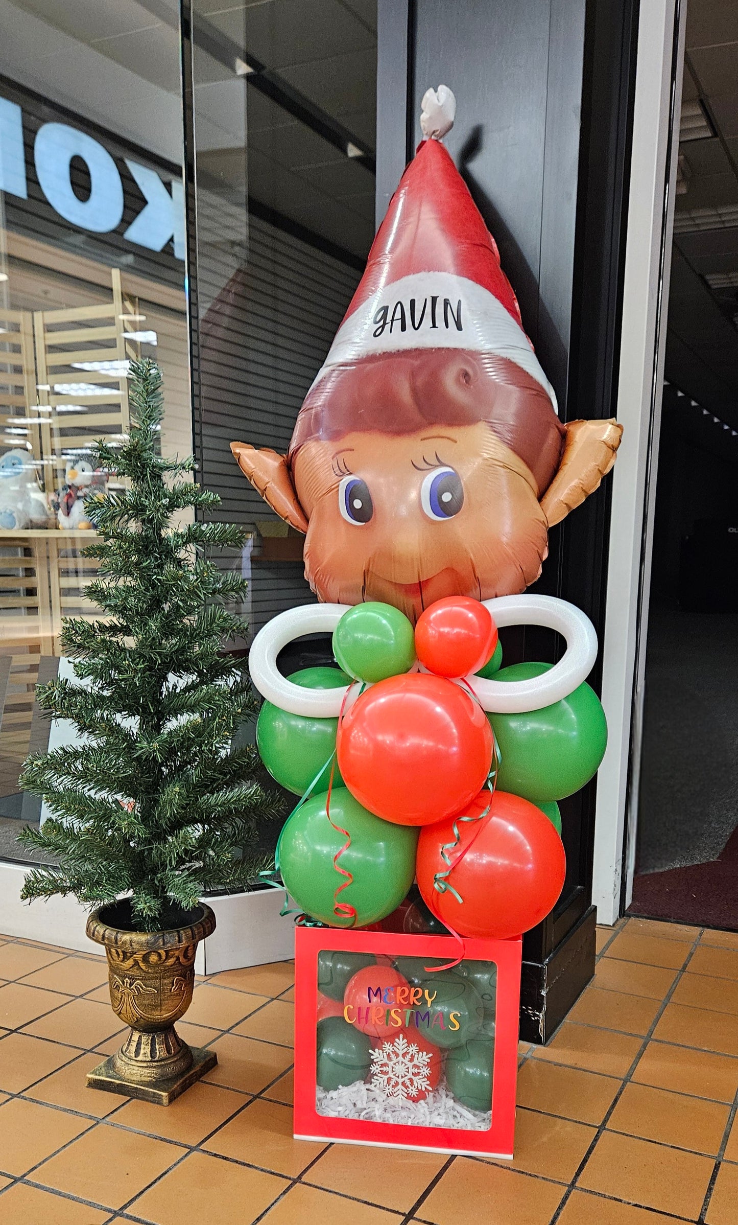 Custom Elf Balloon