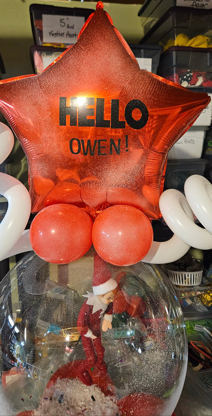 Custom Elf Balloon
