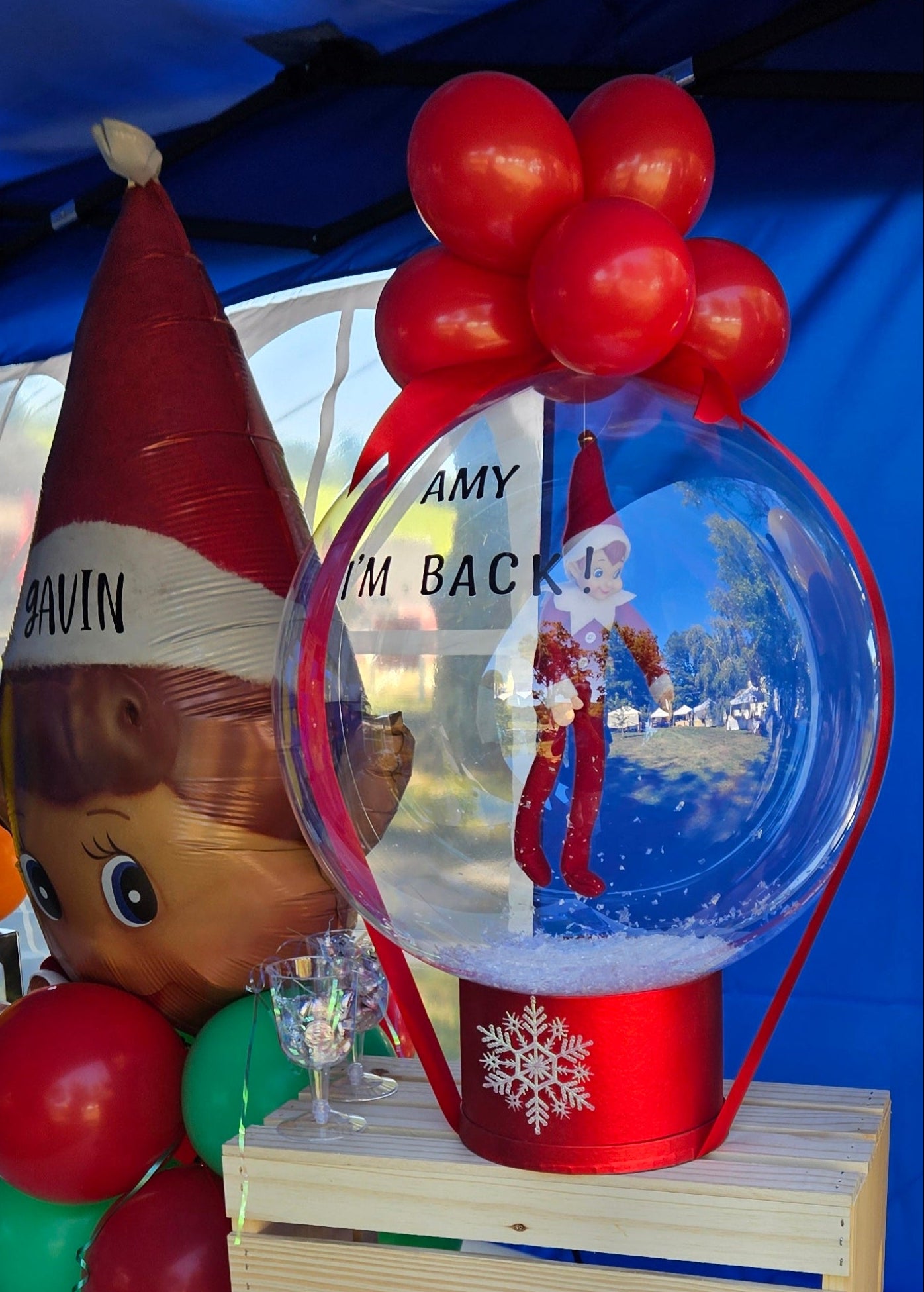 Custom Elf Balloon