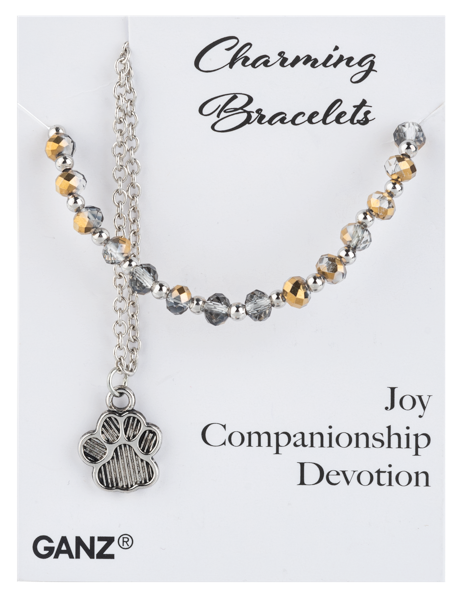 Charming Bracelet – Paw Print