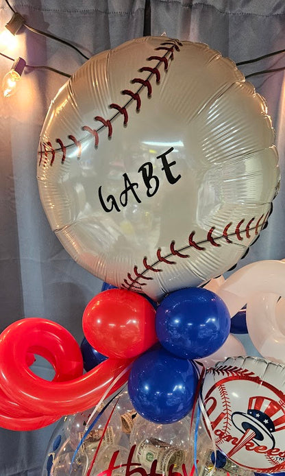 Add a Name or Phrase in Vinyl Lettering to the Balloon