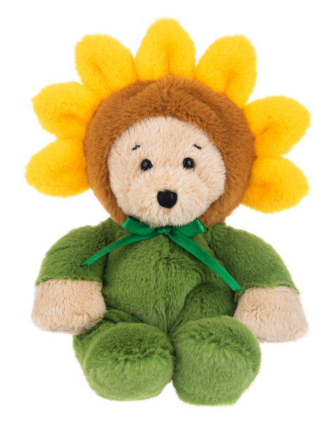 Wee Bears Bloomy Sunflower Plush